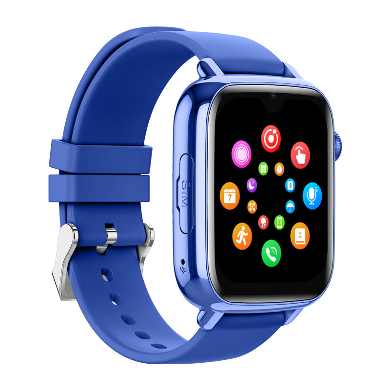 Ceas Smartwatch GPS Copii Cu Localizare Si Telefon Techone TrackMe KT34, Albastru Ceas Smartwatch GPS Copii Cu Localizare Si Telefon Techone TrackMe KT34, Albastru